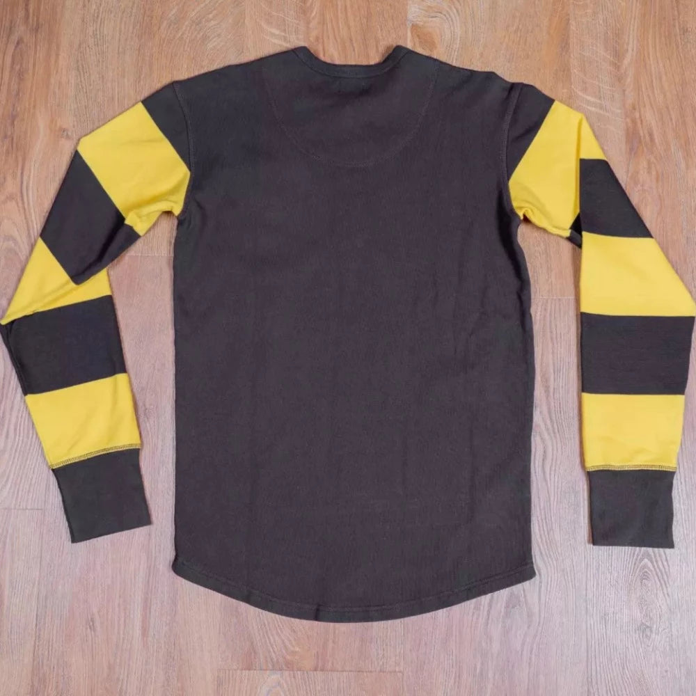 Sweatshirt 1950 Racing Jersey Sprocket Yellow - Pike Brothers