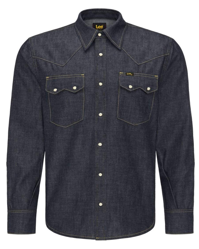CHEMISE WESTERN CHAMBRAY SELVEDGE - LEE 101-LEE 101