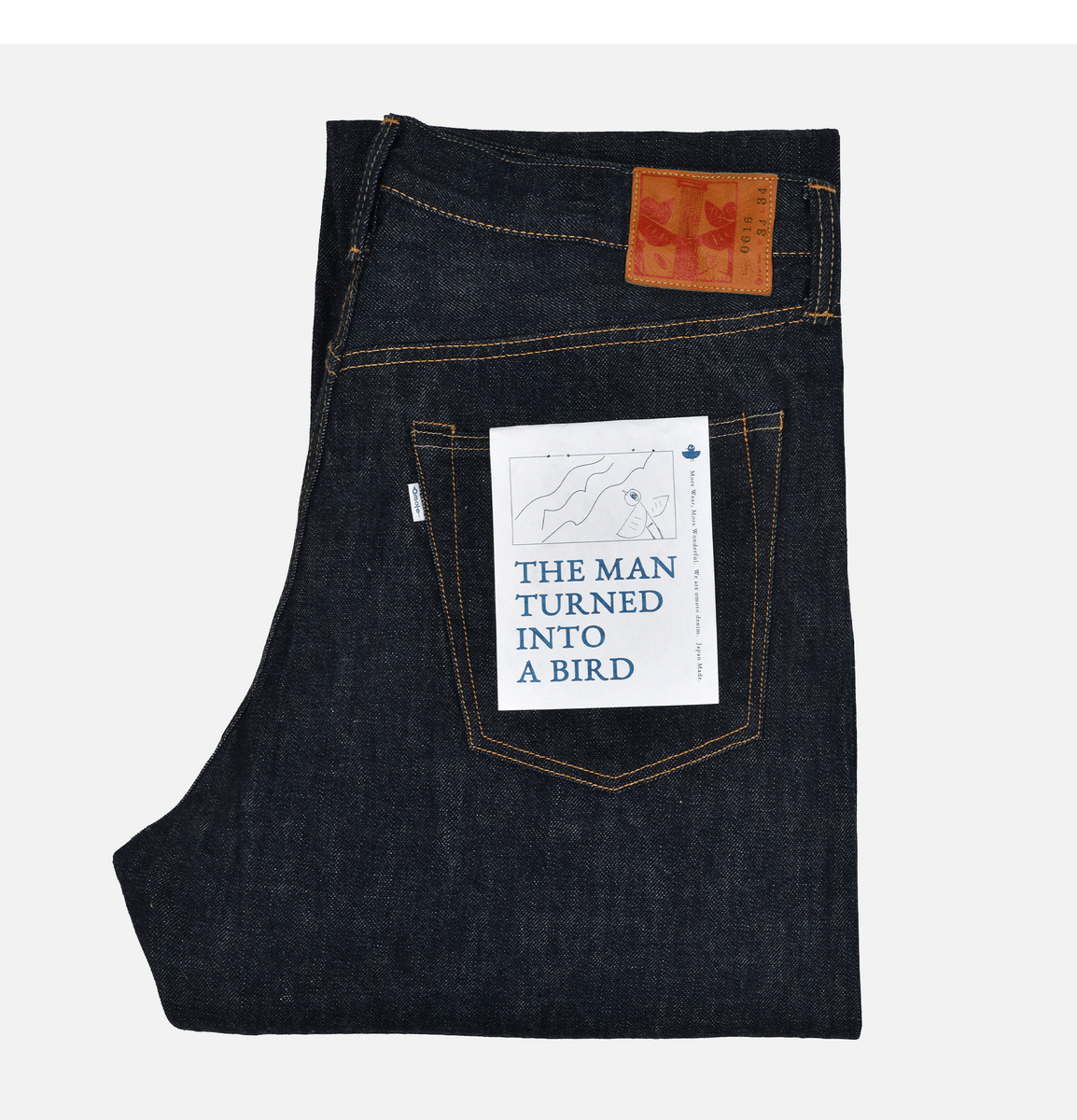 Jeans 0615 Relax Fit One Washed 13.5oz Omoto