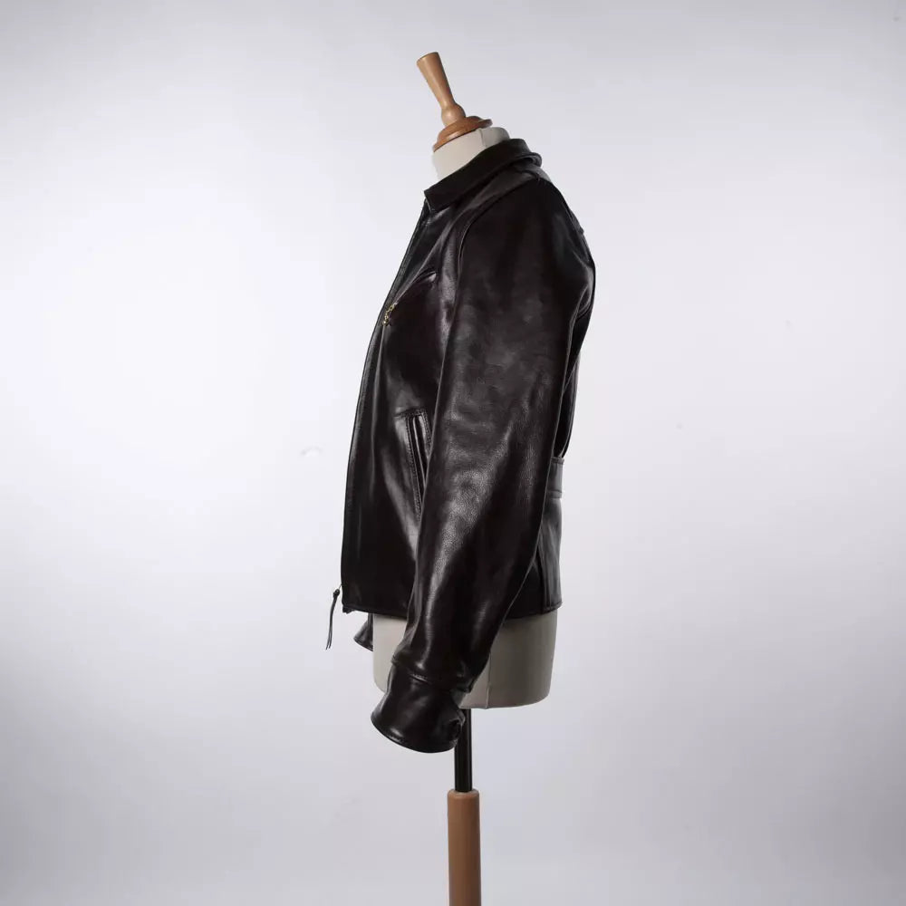 Real leather blouson cuir hotsell
