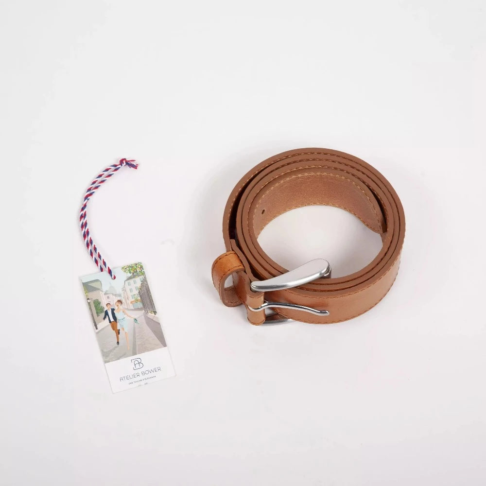 Ceinture cuir Atelier Bower Monsieur Cam