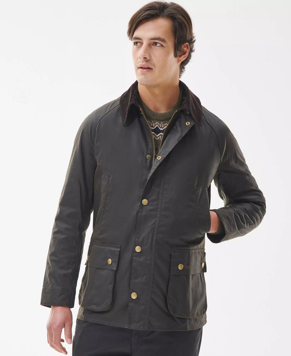 Veste huilée Barbour Ashby vert Veste huilée Barbour Ashby vert