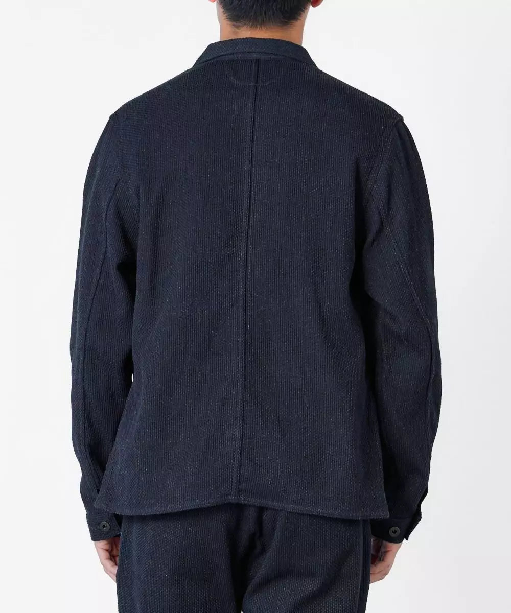 Veste Sashiko coverall indigo - Japan Blue – Monsieur Cam