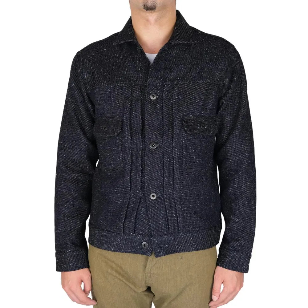 Veste denim tweed type 2 - Japan Blue – Monsieur Cam