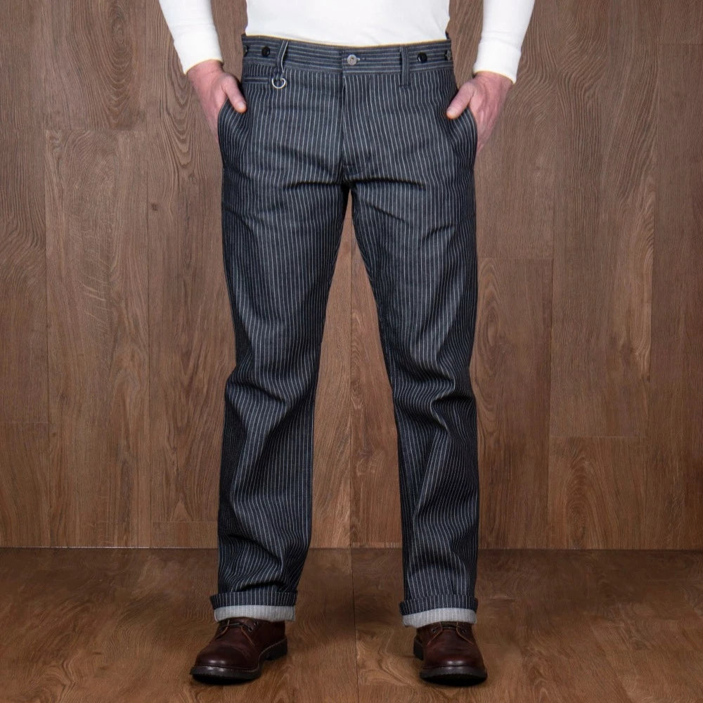 Pantalon 1942 blue Wabash pike brothers – Monsieur Cam
