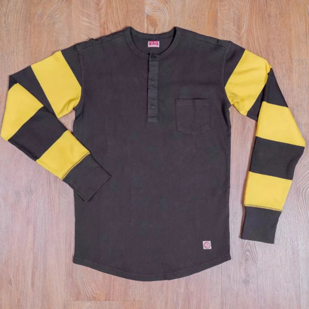 Sweatshirt 1950 Racing Jersey Sprocket Yellow - Pike Brothers