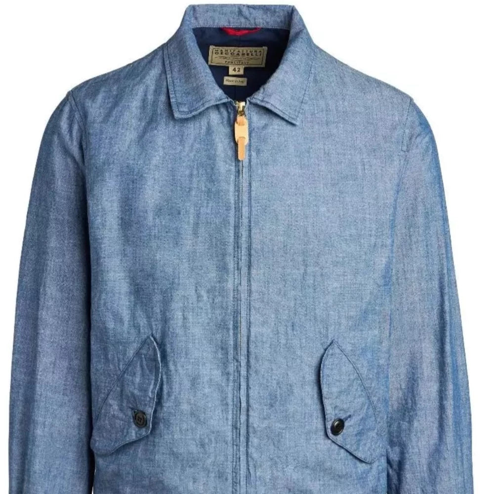 blouson chambray light - Manifattura Ceccarelli