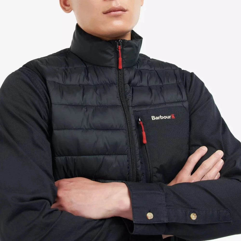 Burnall gilet black Barbour Monsieur Cam