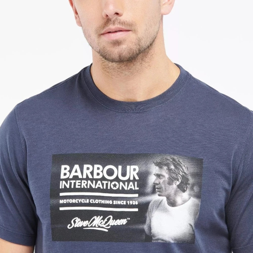 T-shirt legend navy- Barbour international