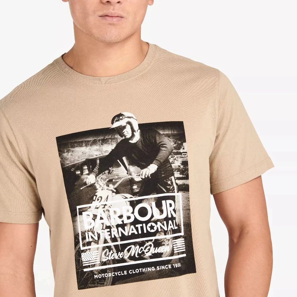 T shirt steve mcqueen barbour discount