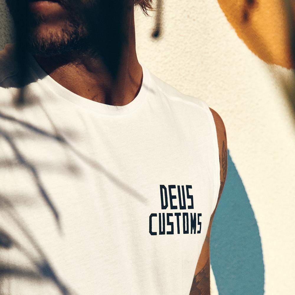 T-shirt Lloyd Muscle Withe- DEUS EX MACHINA-Deus
