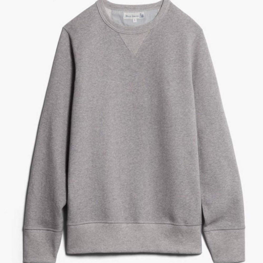 Sweatshirt heavy Grey Mel. - Merz B Schwanen