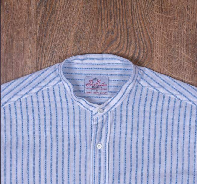 Chemise 1923 Buccanoy PORTLAND blue- Pike Brothers-pike brothers
