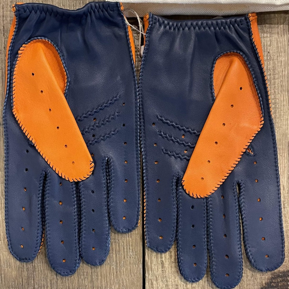 gants de conduite triton orange/marlin - cafe leather-Cafe Leather