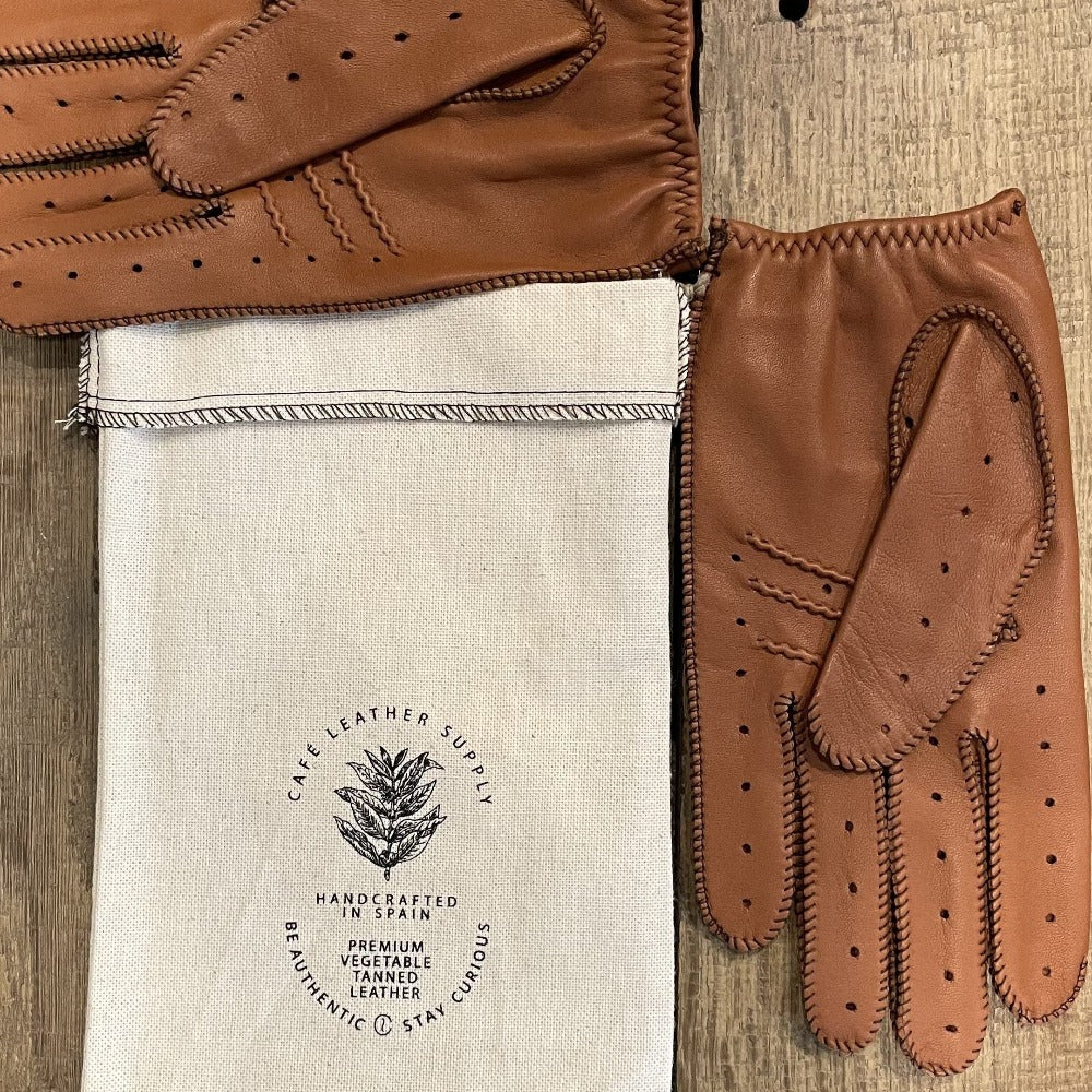 gants de conduite triton roasted - cafe leather-Cafe Leather