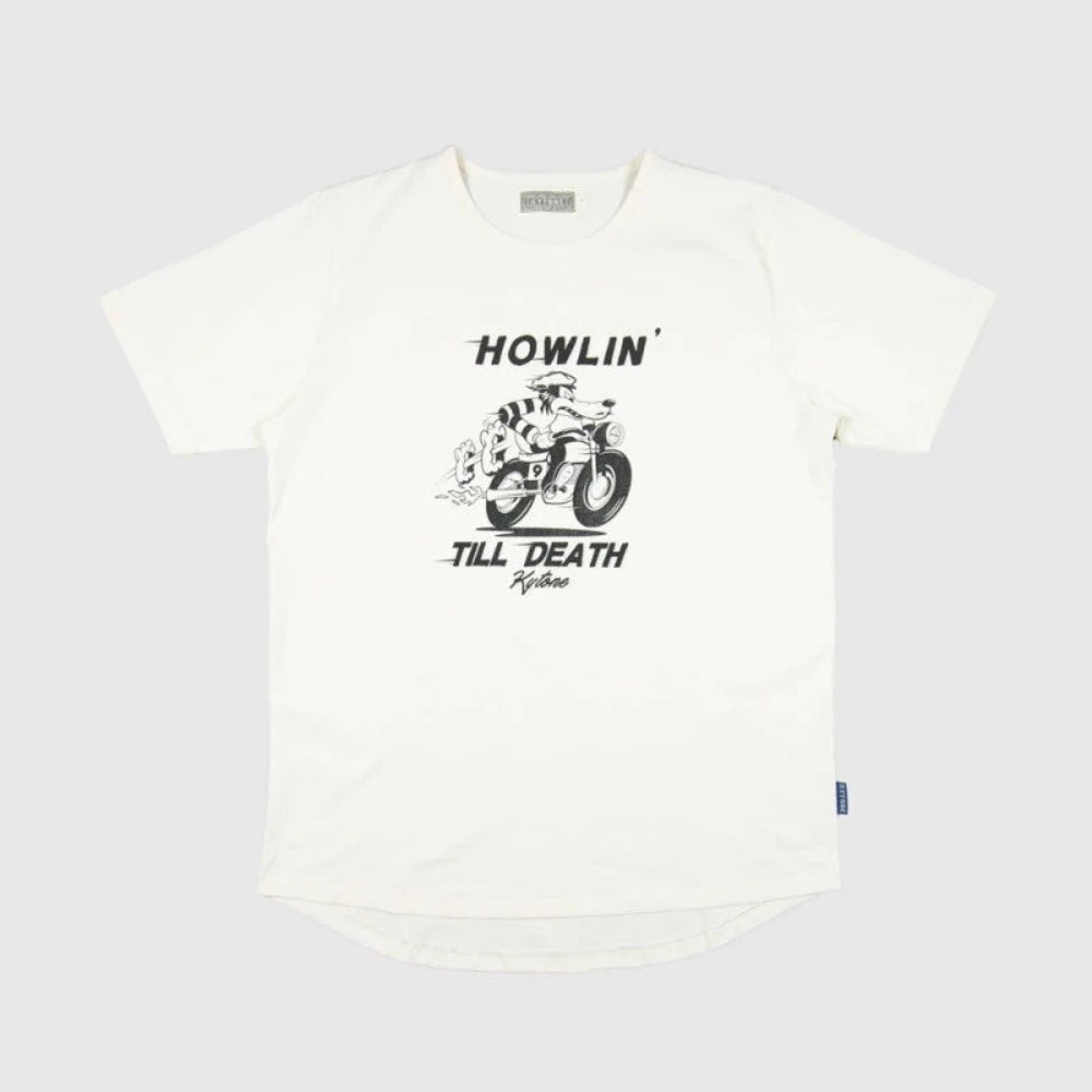 Tee-shirt howlin blanc - Kytone